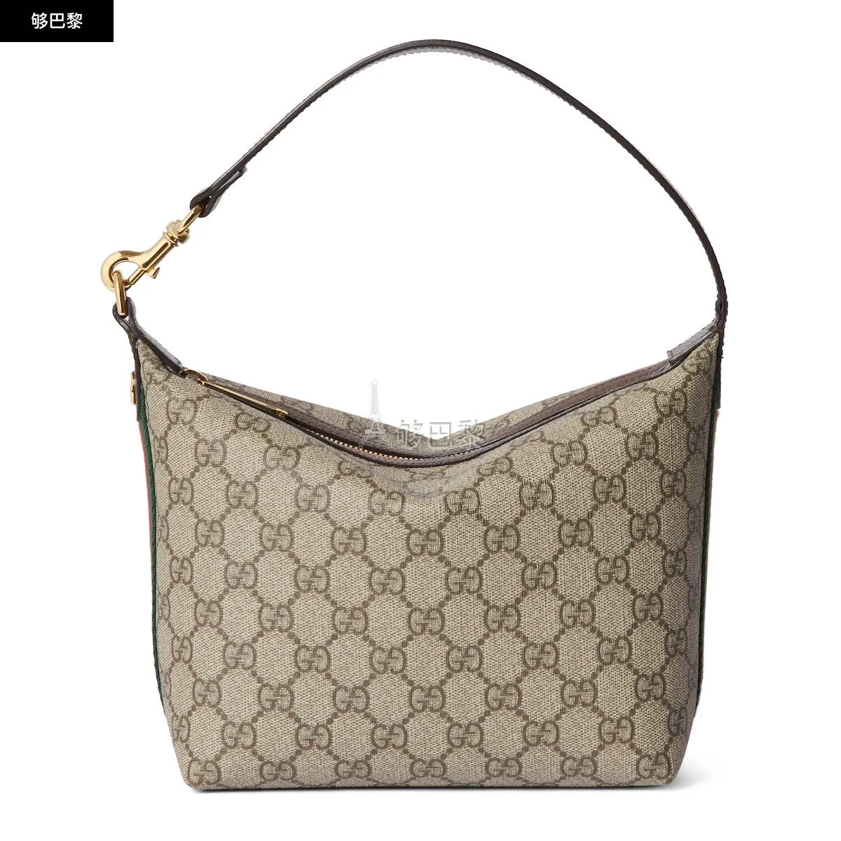 商品Gucci|【预售】 古驰 24秋冬 女士 单肩包 OPHIDIA系列超迷你肩背包 795170 96IWG 8745,价格¥10577,第2张图片详细描述