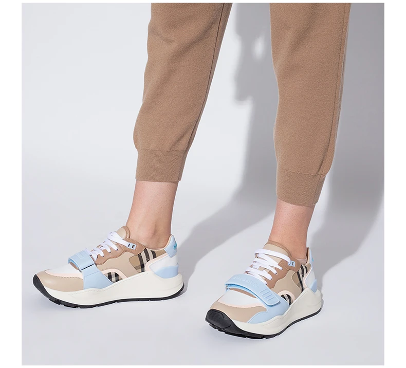 商品Burberry|BURBERRY 拼色女士运动鞋 8048347,价格¥2729,第8张图片详细描述