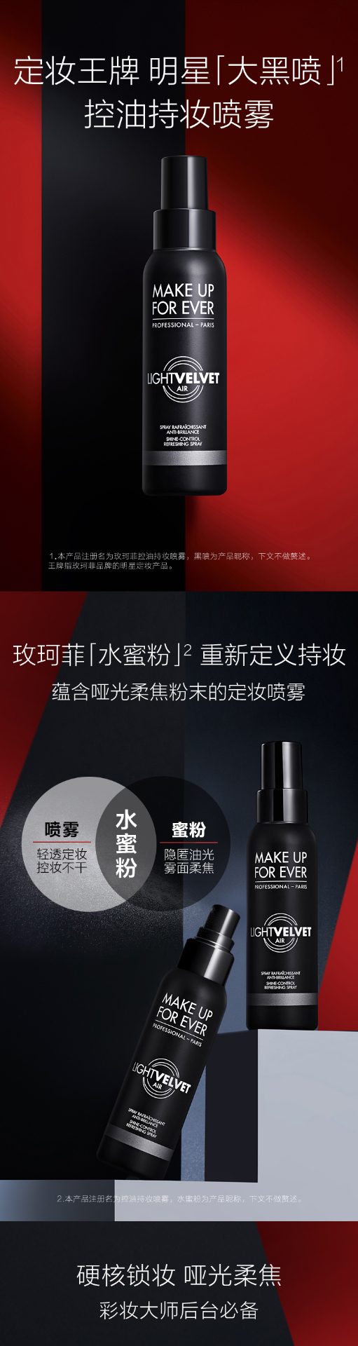 商品Make Up For Ever|玫珂菲油皮控油定妆持妆喷雾100ml,价格¥211,第1张图片详细描述