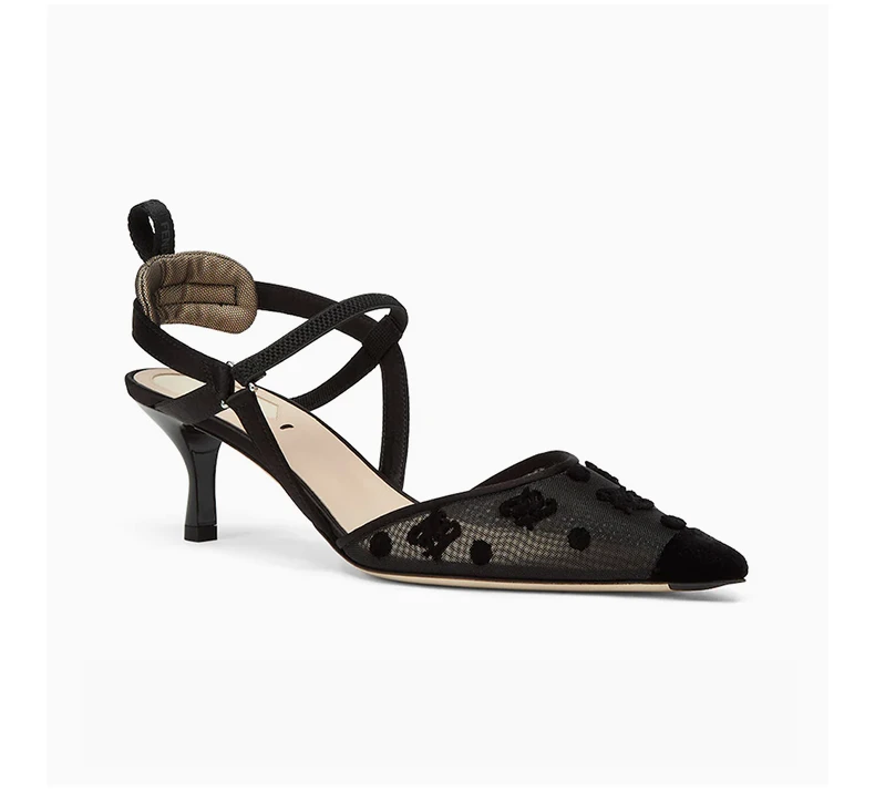 商品[国内直发] Fendi|FENDI 女士黑色高跟鞋 8J8243-AHH5-F0MQ0,价格¥5762,第5张图片详细描述