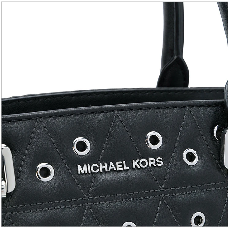 商品[国内直发] Michael Kors|Michael Kors 迈克高仕 SELMA系列黑色牛皮女士手提包 30F7SLMS6O-BLACK,价格¥1570,第9张图片详细描述