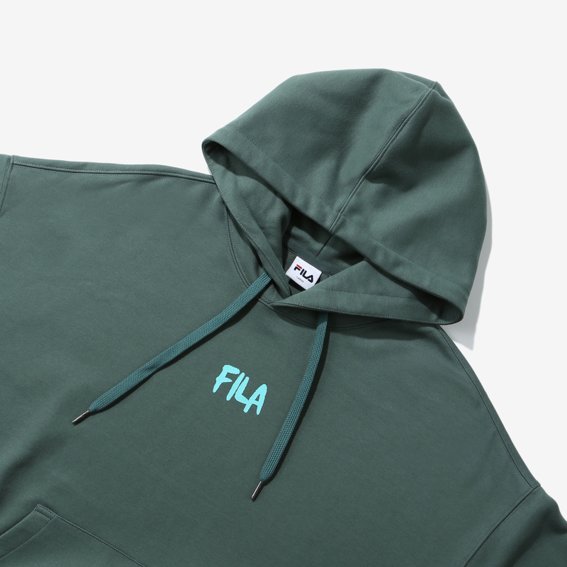 商品Fila|【享贝家】FILAOverfit Typography 连帽衫卫衣红色/绿色 FS2POD3125X （特价活动款）,价格¥178,第10张图片详细描述