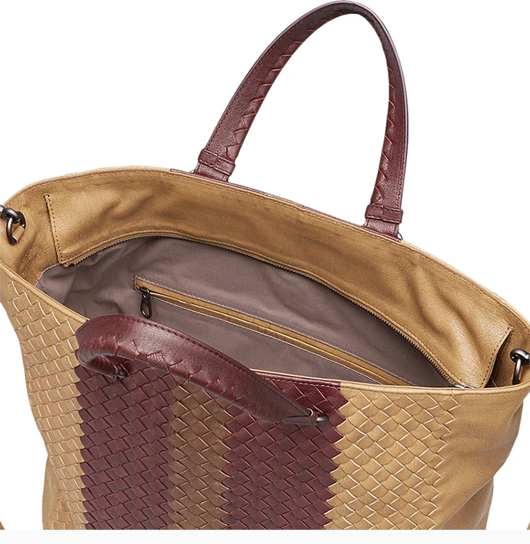 商品[国内直发] Bottega Veneta|Bottega Veneta 葆蝶家 女士棕色斜跨手提包 324694-VBG80-2309,价格¥11911,第8张图片详细描述