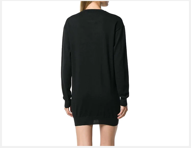 商品[国内直发] Moschino|Moschino 莫斯奇诺 女士黑色长袖卫衣 EJ0491-5500-1555,价格¥2015,第6张图片详细描述