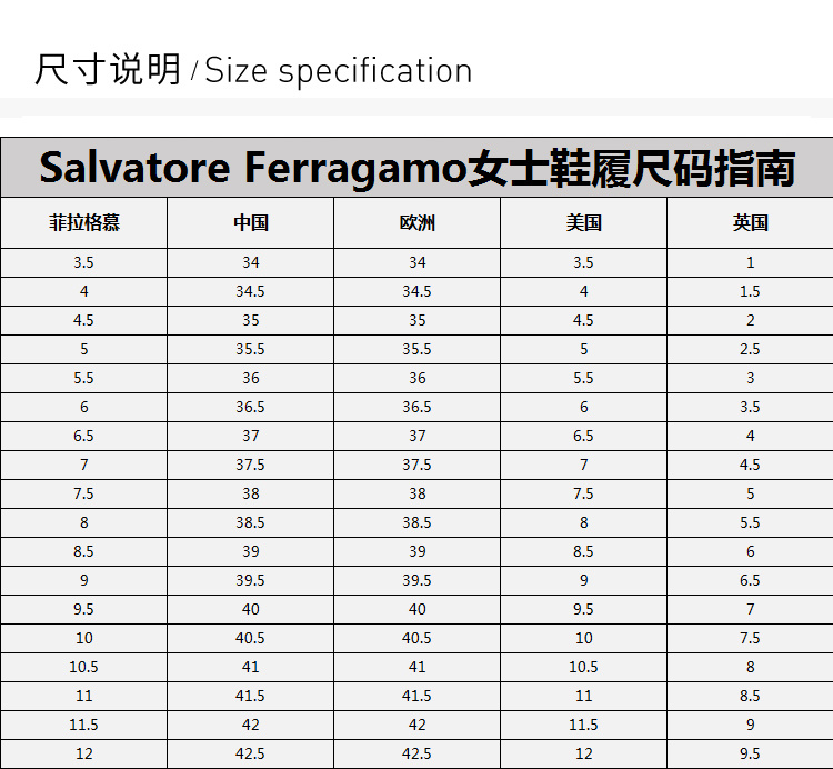 商品Salvatore Ferragamo|Salvatore Ferragamo 菲拉格慕 女士黑色皮革平底鞋 01-M621-720395,价格¥3068,第5张图片详细描述