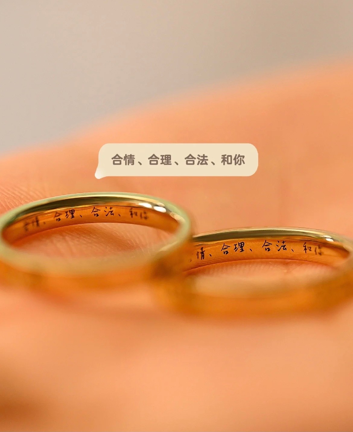 商品[国内直发] Order Dream|18K满心欢喜情侣对戒（女款）,价格¥2569,第1张图片详细描述