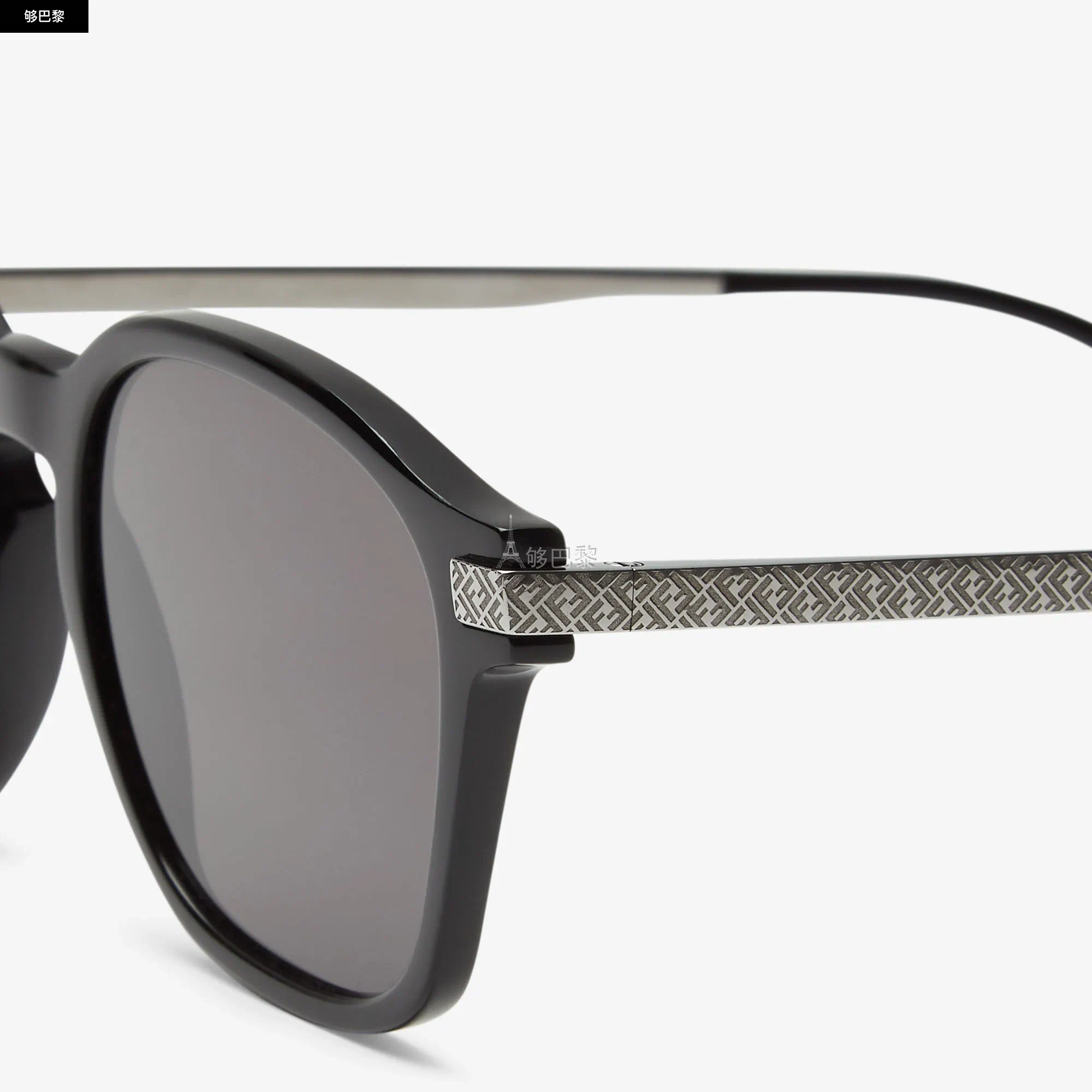 商品Fendi|【预售】 芬迪 25春夏 男士 太阳眼镜 Fendi Essential FOL578ALHUF1S9D,价格¥3611,第5张图片详细描述