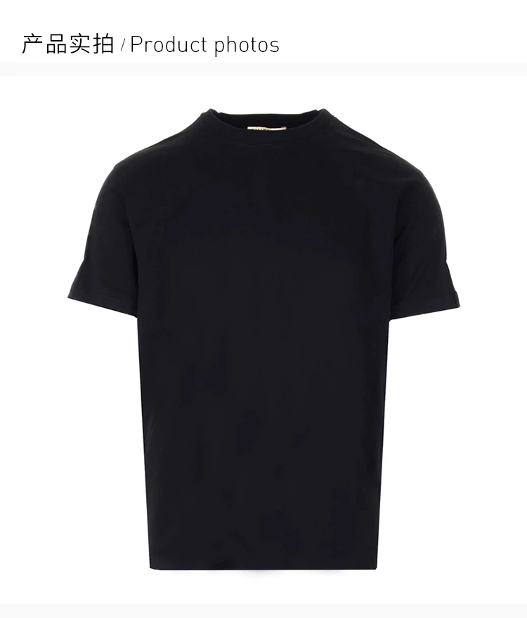 商品[国内直发] Givenchy|Givenchy 纪梵希 男士黑色短袖T恤 BM70UJ3002-001,价格¥2648,第4张图片详细描述