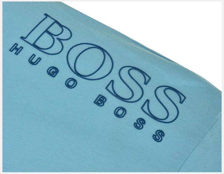 商品[国内直发] Hugo Boss|Hugo Boss 雨果博斯 男士纯棉短袖T恤 TEE-181-6415-468,价格¥489,第7张图片详细描述
