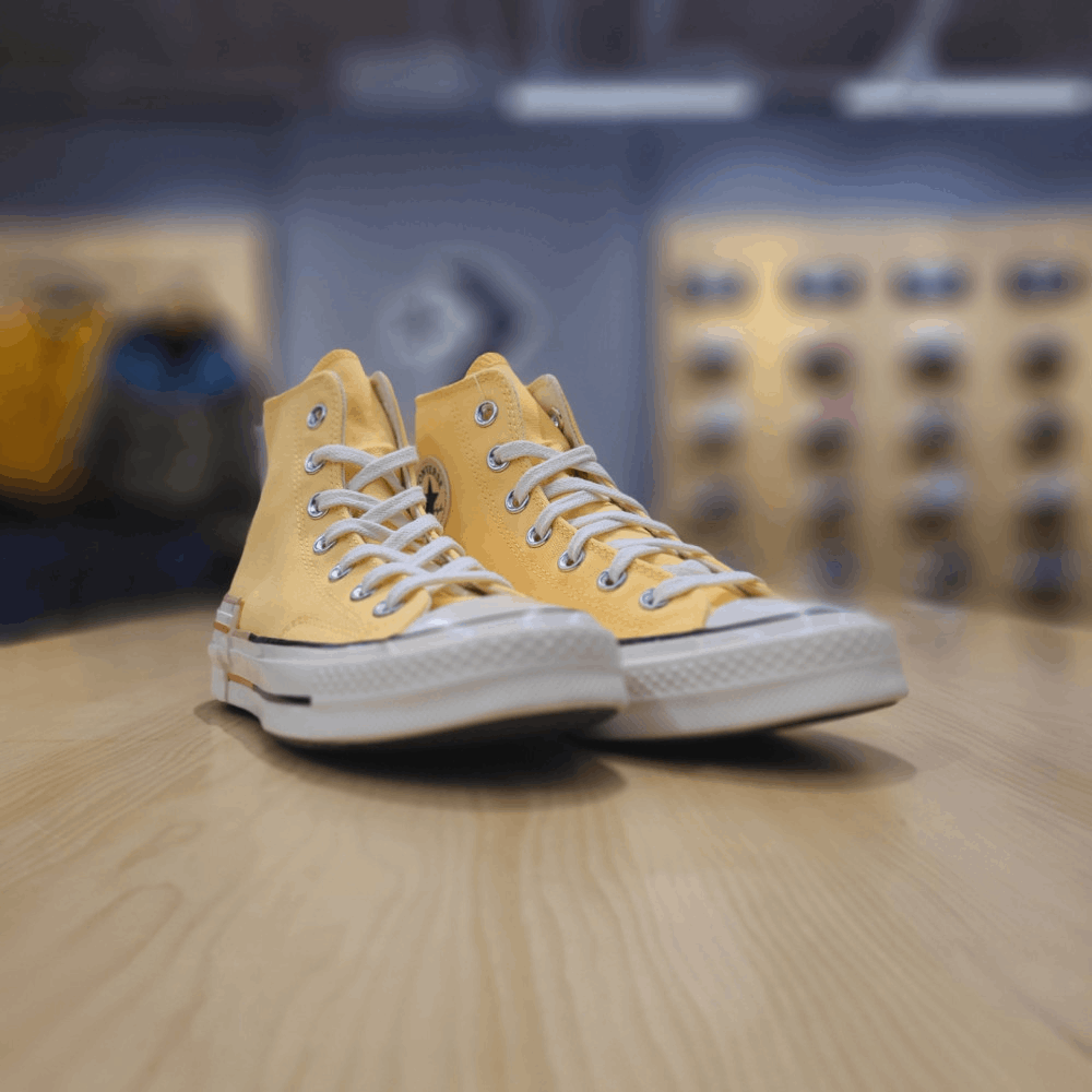 商品【预售商品15天发货】 Converse|【韩国直邮|包邮包税】匡威 CHUNK TAYLOR 70 颜色模块 SITRON珍珠 高腰 运动鞋 570787C,价格¥558,第3张图片详细描述