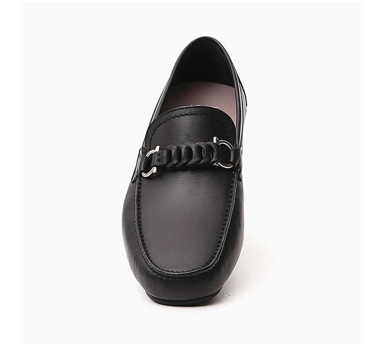 商品Salvatore Ferragamo|SALVATORE FERRAGAMO 菲拉格慕 男士黑色橡胶便鞋 02-C216-724923,价格¥2474,第7张图片详细描述