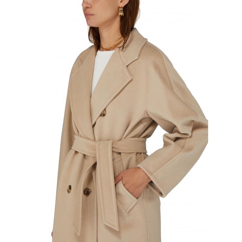 商品Max Mara|麦丝玛拉 女士驼色羊毛女士大衣101801 MAX353T5BE1（三色可选）,价格¥18768,第8张图片详细描述