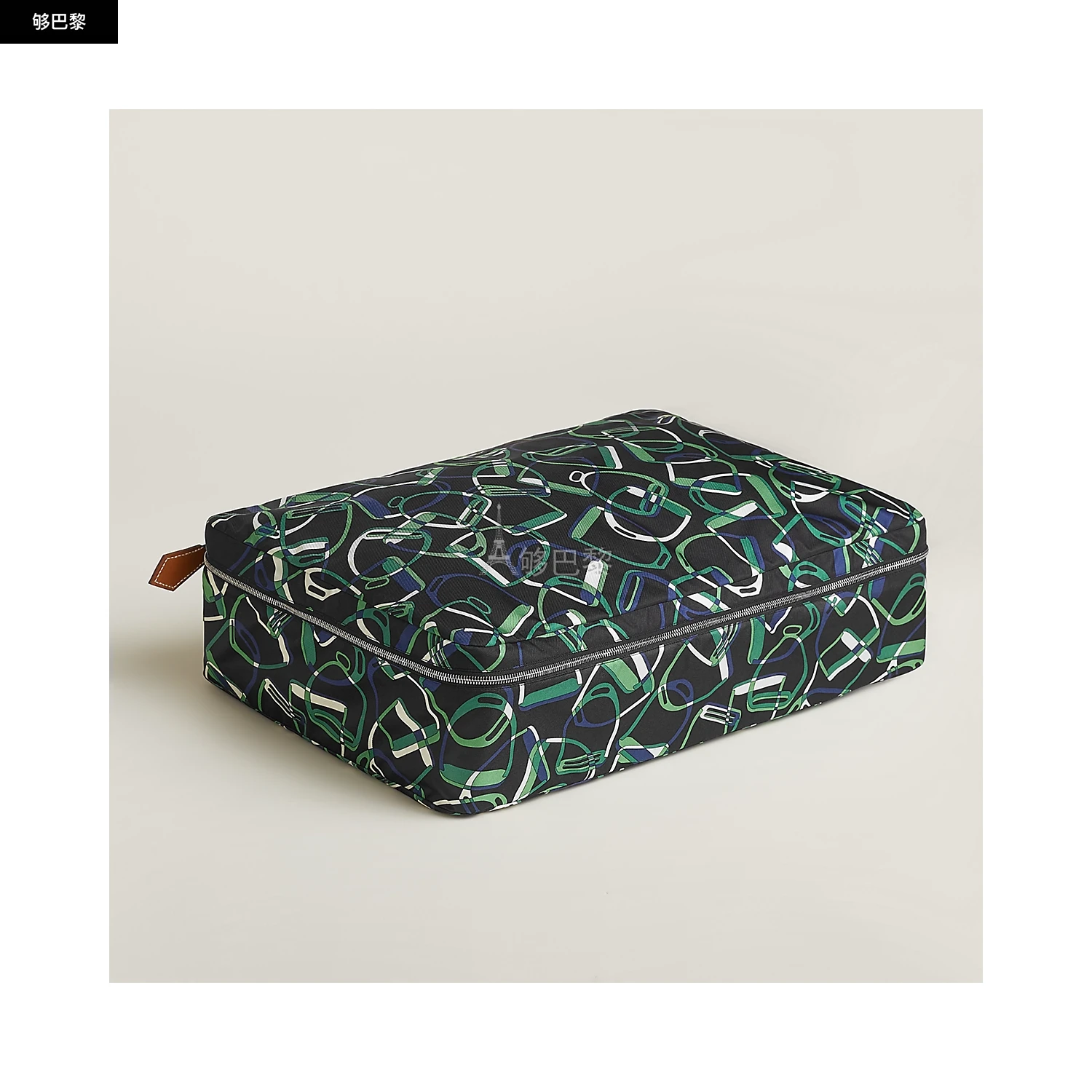 商品Hermes|【预售】 爱马仕 24秋冬 女士 收纳包 Housse de voyage Hermès Travelsilk MM H085081CK89,价格¥6000,第2张图片详细描述