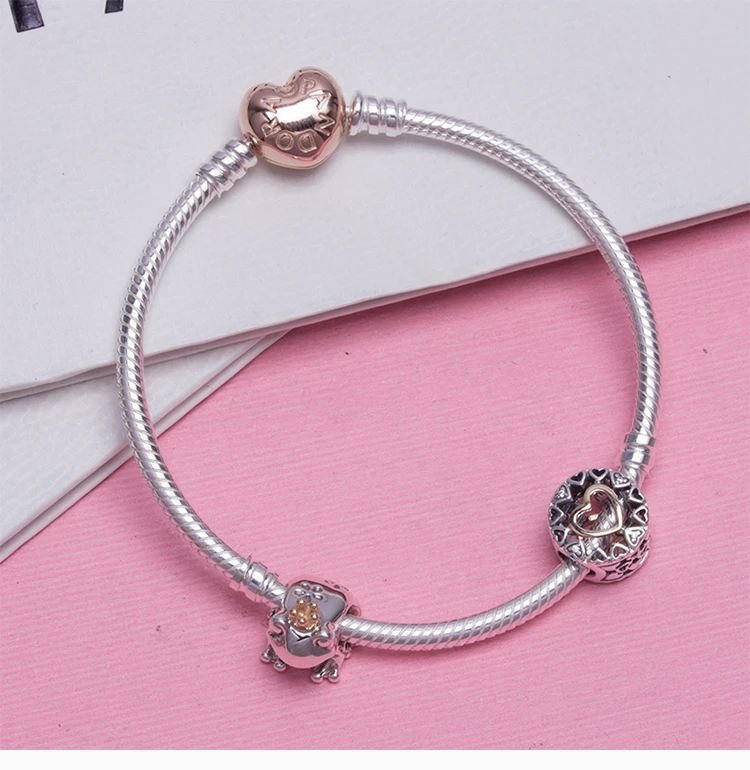 商品[国内直发] PANDORA|PANDORA 银色女士手镯 PAND00104,价格¥478,第5张图片详细描述