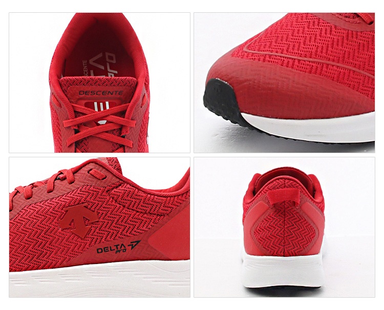 商品DESCENTE|【享贝家】DESCENTE 迪桑特 低帮舒适休闲运动鞋 男款 红色 SM313RRN77-RED0（现采购商品，下单后12天内发货）	,价格¥580,第6张图片详细描述