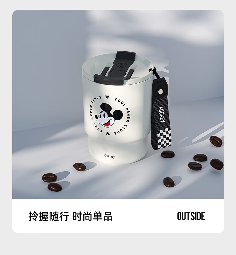 商品GERM|日本GERM格沵 米奇联名竹简咖啡杯 360ML,价格¥246,第14张图片详细描述