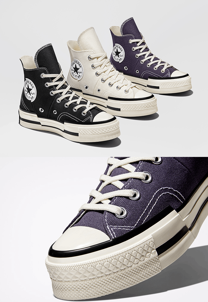 商品Converse|【Brilliant|包邮包税】匡威 CHUCK 70 PLUS HI  运动鞋 帆布鞋  A00916C BLACK/EGRET/BLACK,价格¥581,第8张图片详细描述