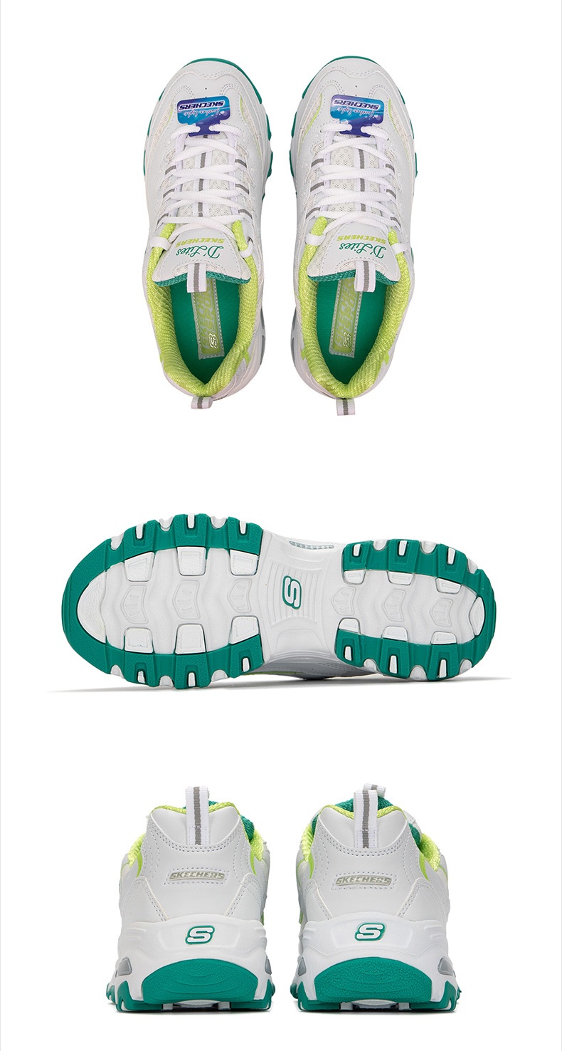 商品[国内直发] SKECHERS|斯凯奇 女 休闲鞋 熊猫鞋 99999863-WGR,价格¥508,第5张图片详细描述