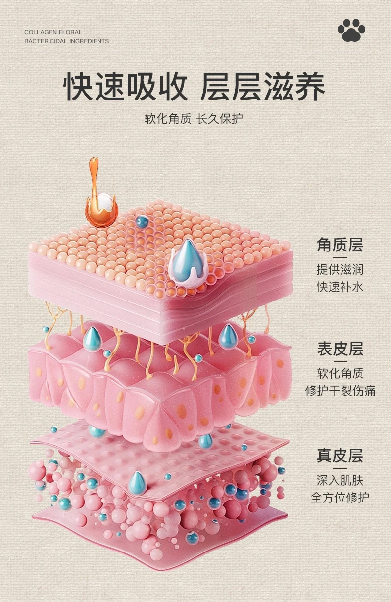 商品[国内直发] JYAPERU|BeautyWorld宠物脚掌保湿啫喱20g-护理肉球,价格¥85,第5张图片详细描述