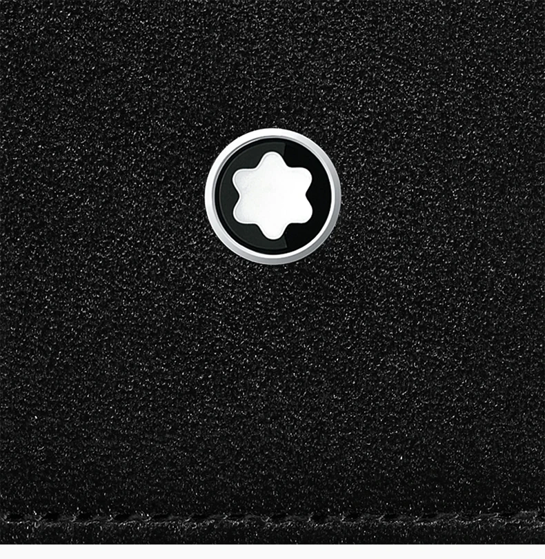 商品[国内直发] MontBlanc|MONT BLANC 中性黑色牛皮笔袋 14311,价格¥509,第5张图片详细描述
