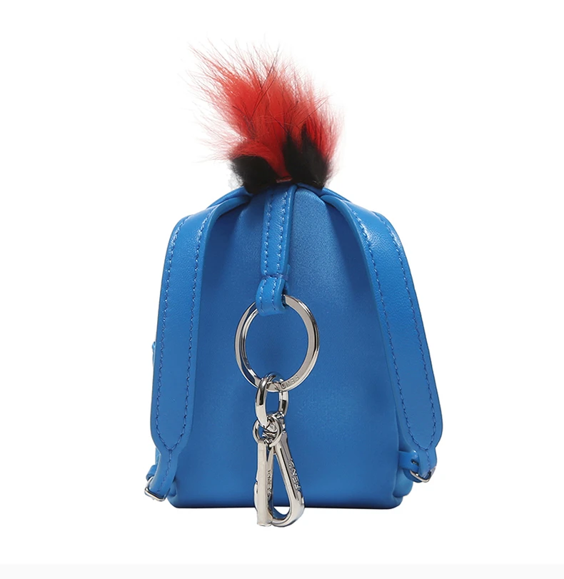 商品Fendi|Fendi 芬迪 女士蓝色怪兽背包钥匙扣挂饰 7AR457-5PP-F078R,价格¥2055,第8张图片详细描述