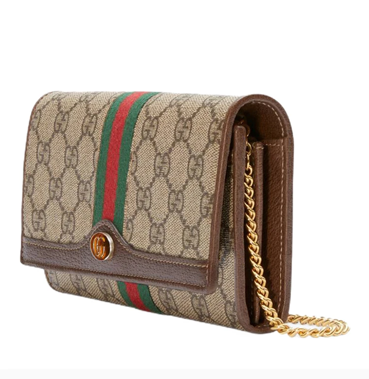 商品[国内直发] Gucci|GUCCI 卡其色女士单肩包 546592-96IWS-8745,价格¥7139,第5张图片详细描述