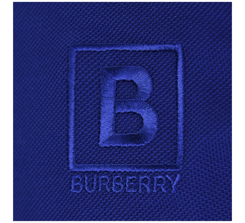 商品Burberry|BURBERRY 蓝色男士POLO衫 8053028,价格¥981,第6张图片详细描述