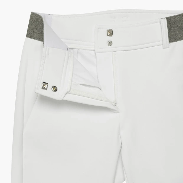 商品【预售商品15天发货】 DESCENTE|高尔夫女性米色粘合喇叭裤展现优雅气质 DO42WFPTO8-IVYG,价格¥1091,第17张图片详细描述