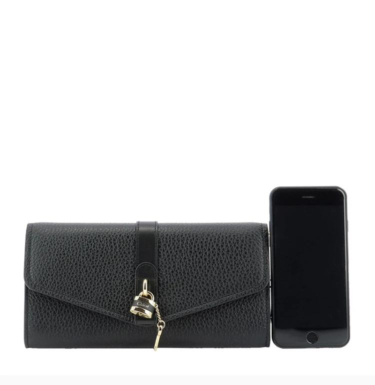 商品Chloé|Chloe' 蔻依 女士黑色长款钱包 C20SP314-B71-001,价格¥3383,第4张图片详细描述