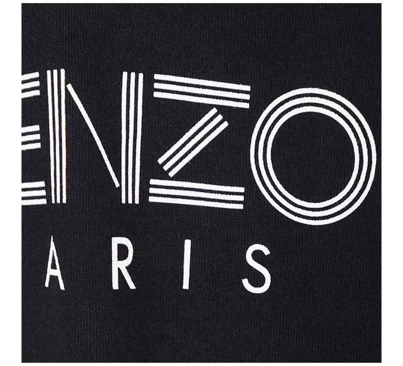 商品Kenzo|Kenzo 高田贤三 男士黑色棉短袖POLO衫 F965PO0384BD-99,价格¥511,第5张图片详细描述