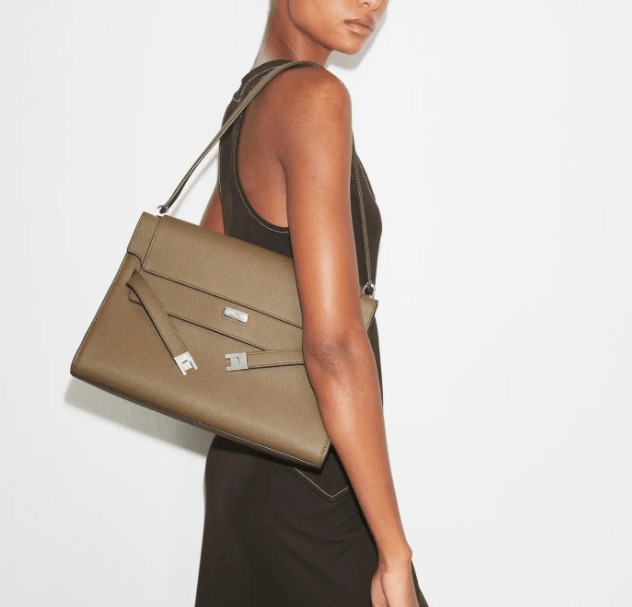 商品Tory Burch|汤丽柏琦Lee Radziwill 大号肩背包牛皮女包（香港仓发货）,价格¥8190,第15张图片详细描述