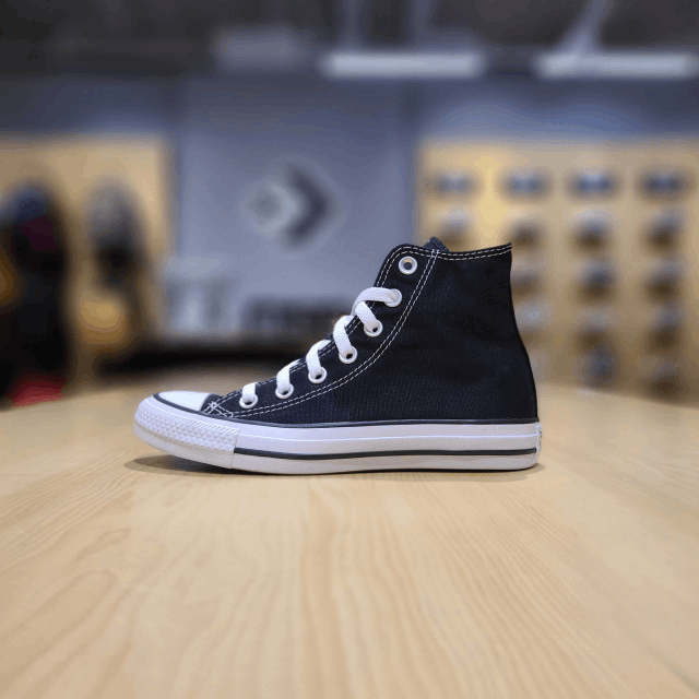 商品Converse|【韩国直邮|包邮包税】匡威[CHUNK TAYLOR] ALL STAR CLASSIC 黑色 高腰 帆布鞋 AM9160C,价格¥553,第2张图片详细描述