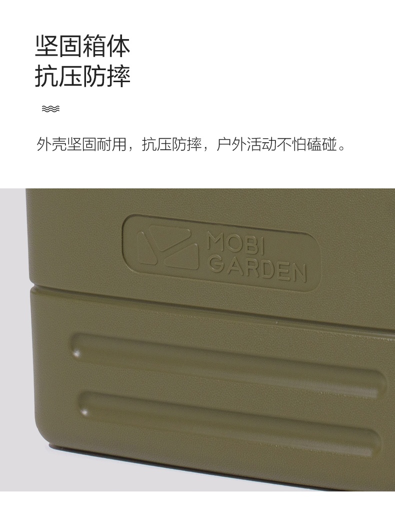 商品[国内直发] MobiGarden|便携手提保温箱冷藏箱车载户外野餐食品冰块保冷保鲜箱冰桶,价格¥105,第14张图片详细描述