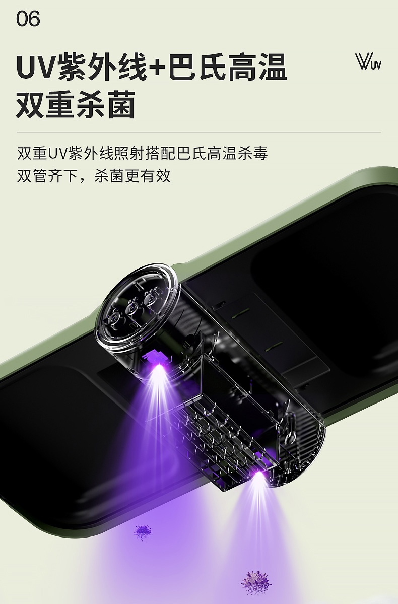 商品[国内直发] Skrillex|Skrillex柯乐希 折叠便携烘干盒免安装宿舍家用紫外线杀菌skr干衣盒消毒机 牛油果绿,价格¥475,第18张图片详细描述
