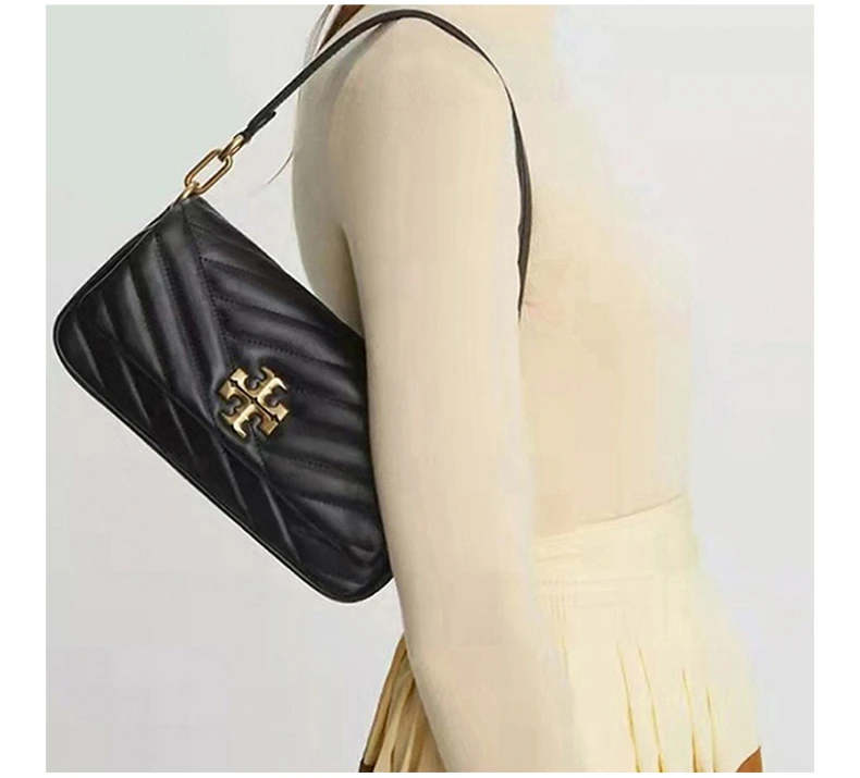 商品Tory Burch|TORY BURCH 黑色女士单肩包 90456-001,价格¥3756,第7张图片详细描述