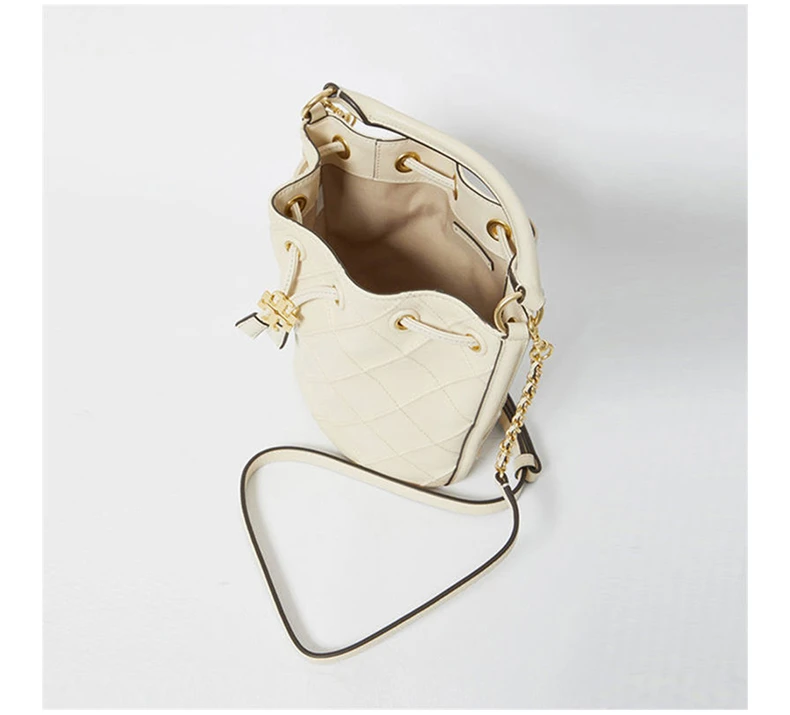 商品[国内直发] Tory Burch|TORY BURCH 米白色女士手提包 142565-122,价格¥3733,第7张图片详细描述