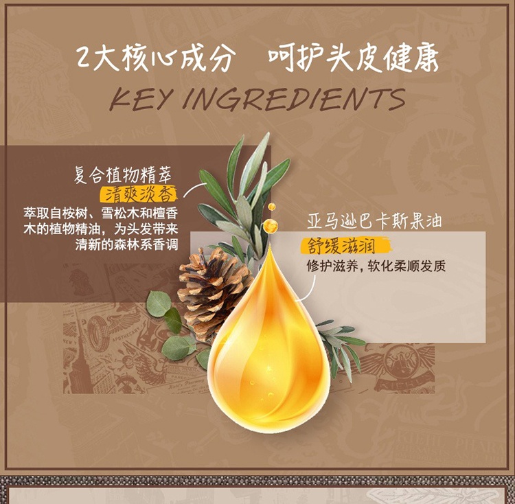 商品Kiehl's|科颜氏男士绅士理容控油清爽洗发水护发素二合一 250ml,价格¥199,第10张图片详细描述