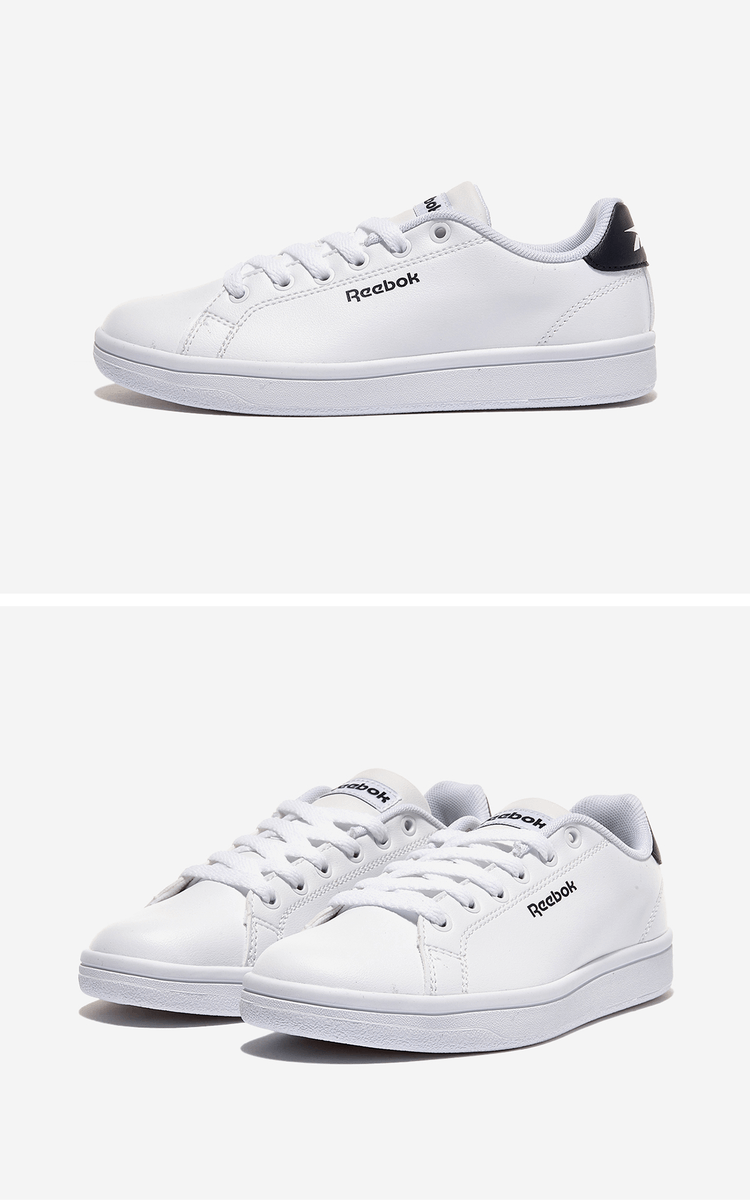 商品Reebok|【Brilliant|包邮包税】锐步 REEBOK COURT SERIES 1  运动鞋 SNEAKERS  RBKGZ1006 WHITE/VECNAV/WHITE,价格¥253,第2张图片详细描述