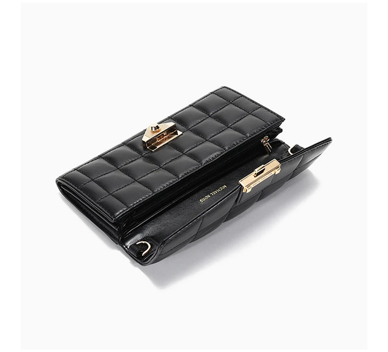 商品Michael Kors|MICHAEL KORS 女士黑色单肩包 32S1G1SC9L-BLACK,价格¥1064,第6张图片详细描述