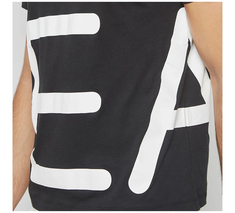 商品[国内直发] Emporio Armani|EMPORIO ARMANI 黑色男士T恤 3ZPT38-PJM9Z-1200,价格¥603,第6张图片详细描述