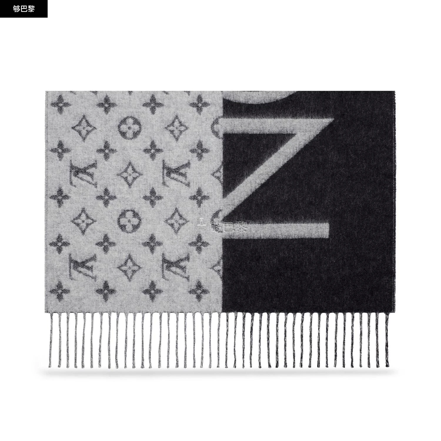 商品Louis Vuitton|【预售】 LV路易威登 24秋冬 男士 围巾 MONOGRAM SPLIT 围巾 M70924,价格¥7083,第6张图片详细描述