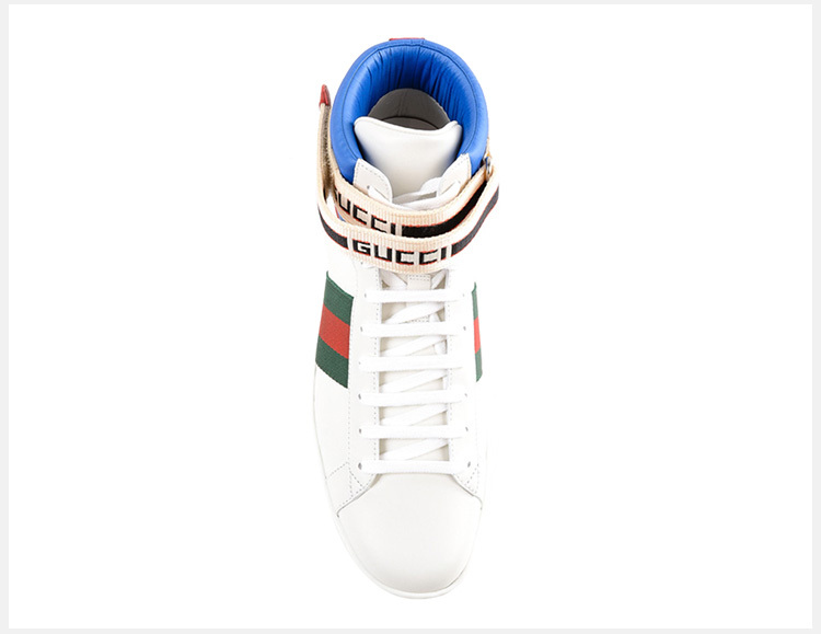 商品Gucci|GUCCI 古驰 男士白色休闲运动鞋 523472-0FIW0-9092,价格¥5435,第9张图片详细描述
