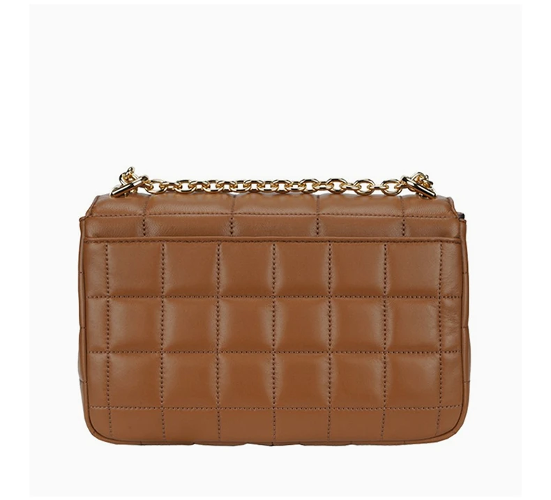 商品[国内直发] Michael Kors|MICHAEL KORS 棕色女士单肩包 30F0G1SL3L-LUGGAGE,价格¥1912,第4张图片详细描述