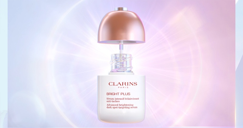 商品Clarins|娇韵诗 光芒小瓷瓶美白淡斑面部精华液透亮焕白淡斑精华 50ml 鲜果维C匀亮透白 ,价格¥433,第4张图片详细描述