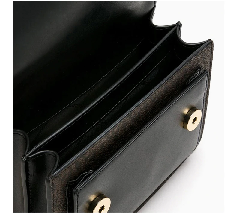 商品Michael Kors|MICHAEL KORS 女士拼色牛皮单肩包 32H9GJ4C0B-BROWNBLK,价格¥1125,第8张图片详细描述