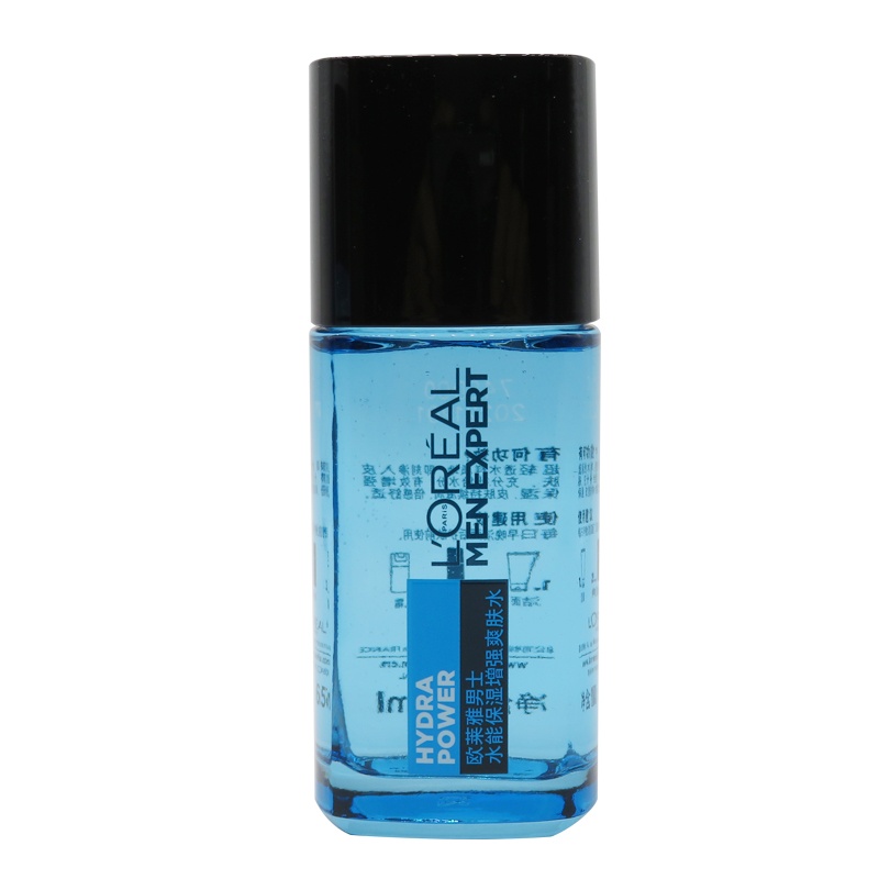 商品[国内直发] L'Oreal Paris|欧莱雅男士水能保湿增强爽肤水65ml*2（旅行装）【保质期2023-1，介意者慎拍】,价格¥15,第5张图片详细描述