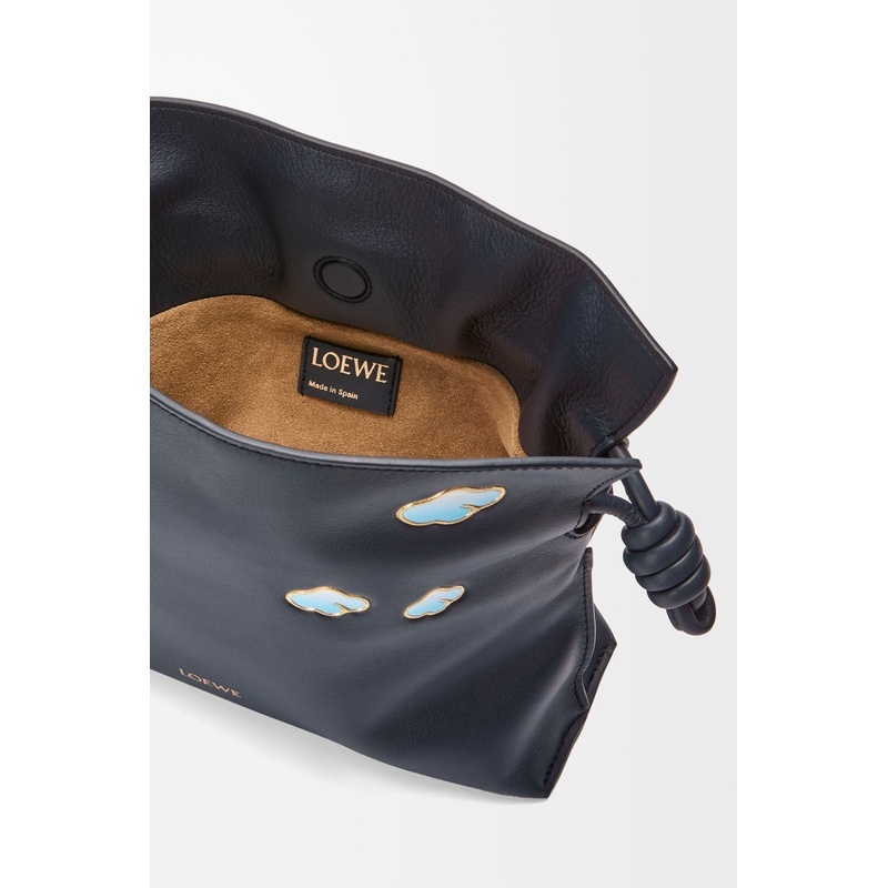 商品Loewe|罗意威 女士墨黑色小牛皮单肩包 A411FC2XA2-4921,价格¥16725,第8张图片详细描述