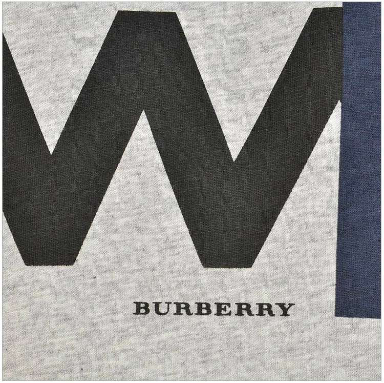 商品[�国内直发] Burberry|BURBERRY 灰色男士T恤 3946249,价格¥1442,第35张图片详细描述