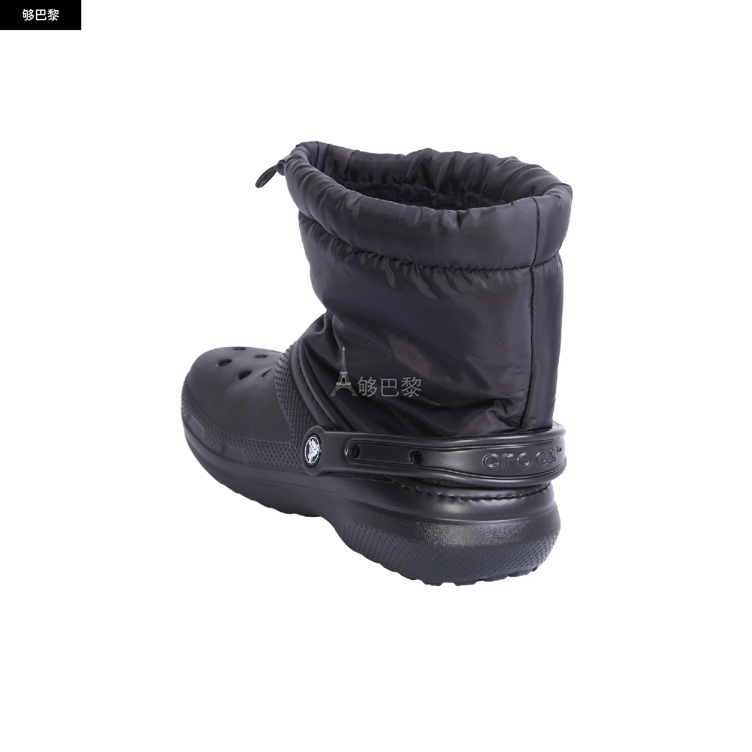 商品Crocs|【预售】 2022秋冬 女士 短靴 靴子 1824384 CR206630BLACK ,价格¥1849,第5张图片详细描述