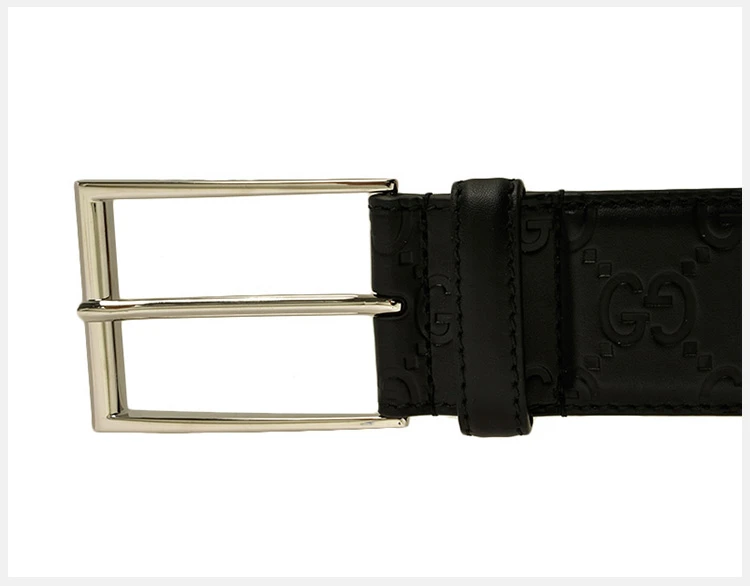 商品Gucci|GUCCI 黑色男士腰带 474311-CWC1N-1000,价格¥2731,第17张图片详细描述